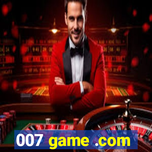 007 game .com